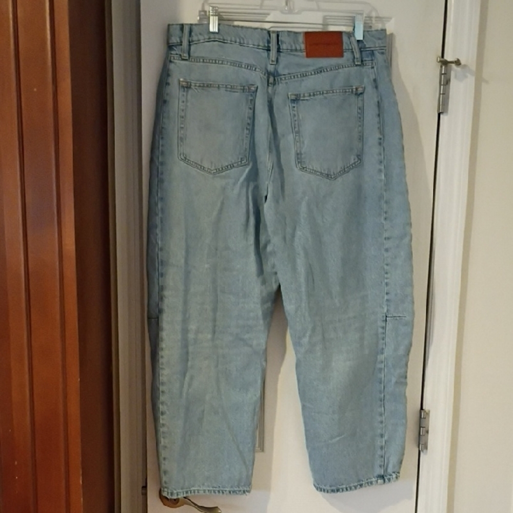 Lucky Brand Women's Barrel Jeans, 12 - Picture 4 of 9